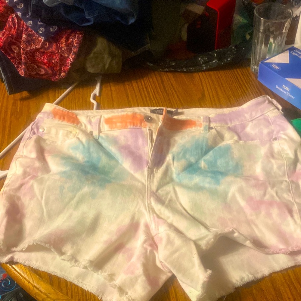 Torrid tie dye shorts